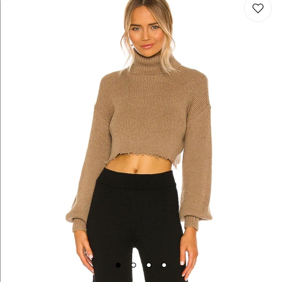 L'Academie Sweaters - L’ Academie Lucia cropped turtleneck